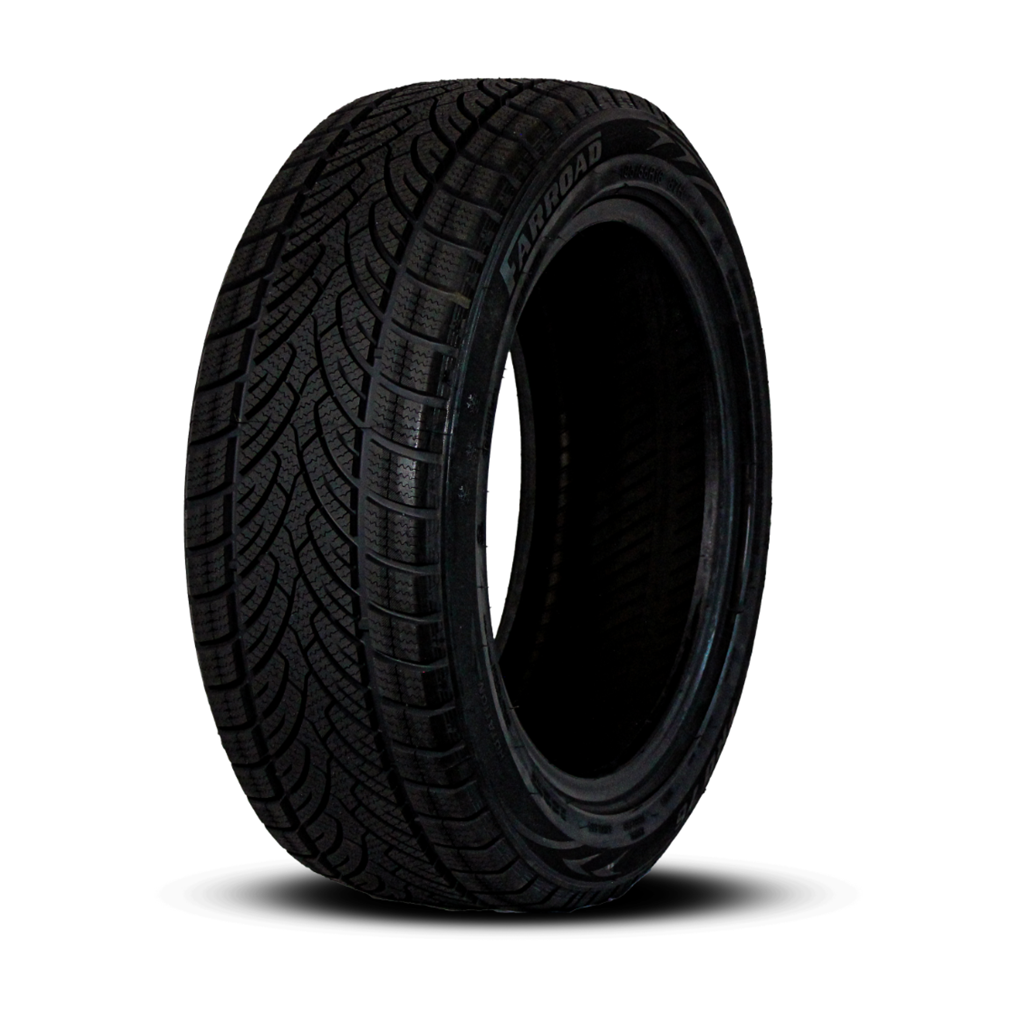 Farroad FRD76 winter tire, three-quarter view showing tread and sidewall