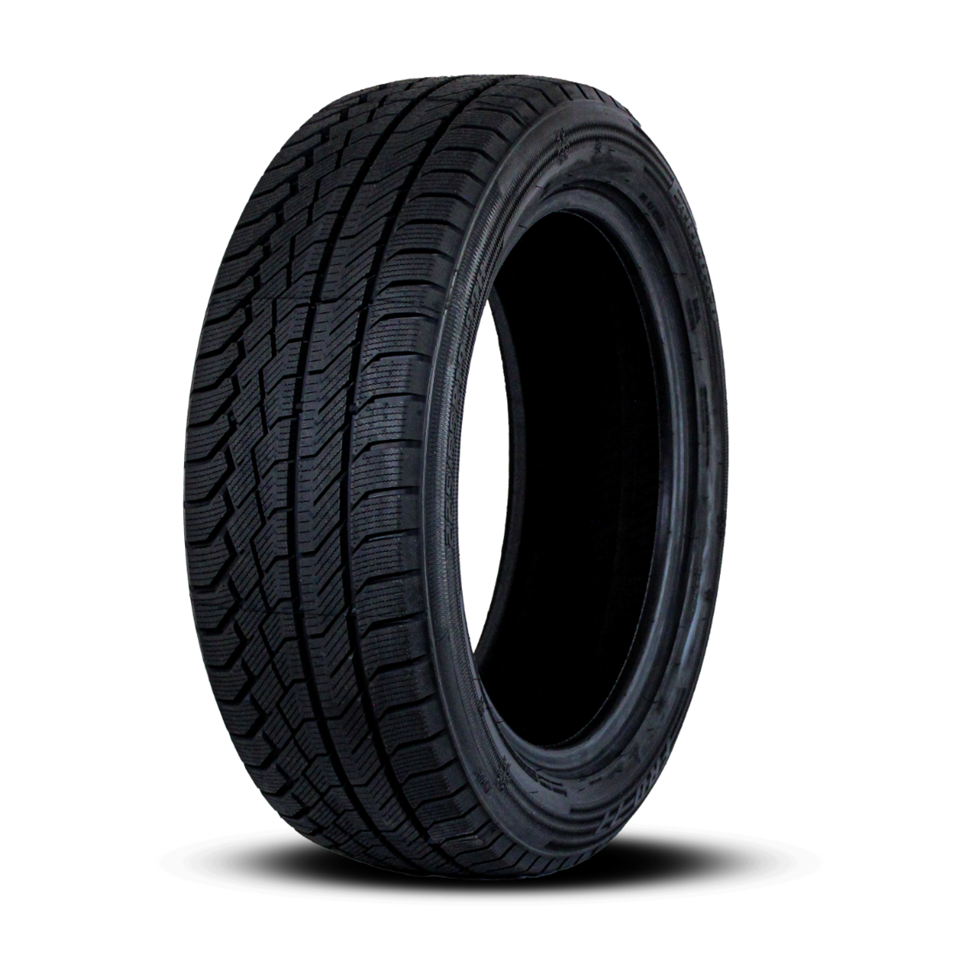 Farroad FRD77 winter tire, three-quarter view showing tread and sidewall