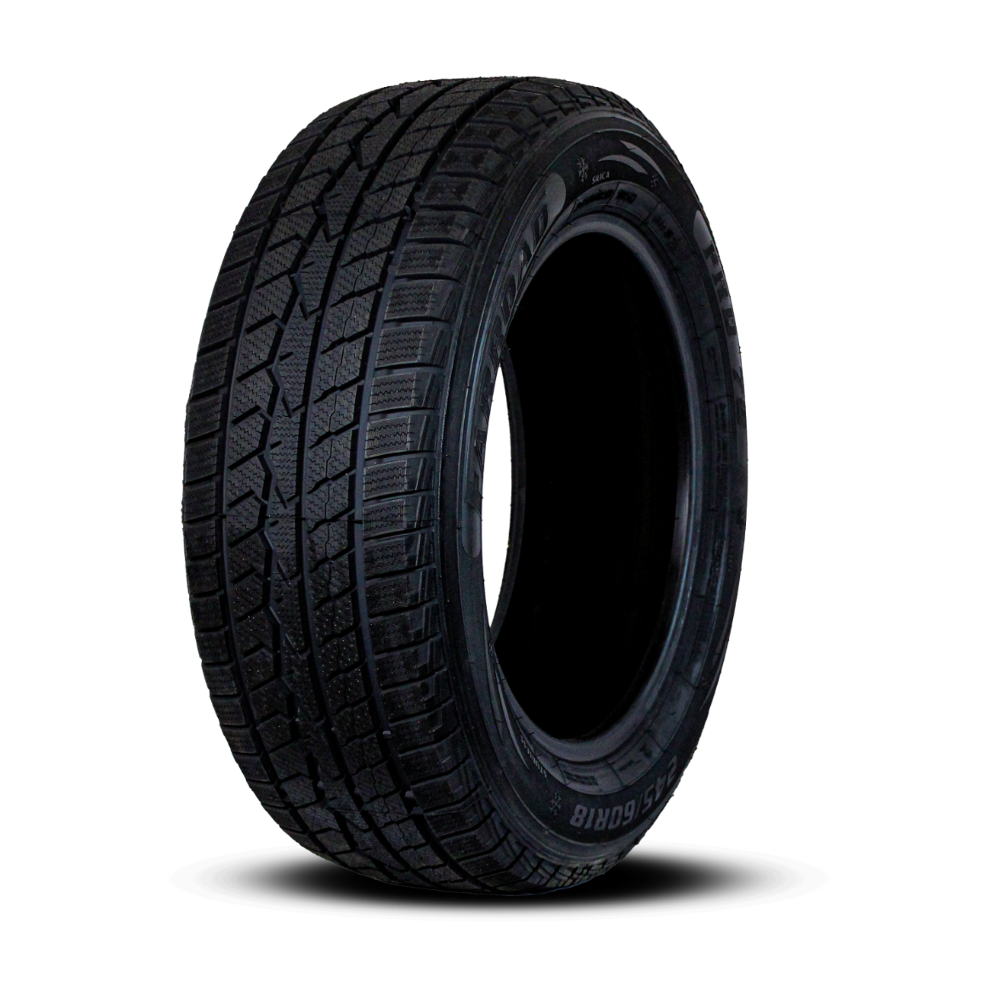 Farroad FRD78 winter tire, three-quarter view showing tread and sidewall